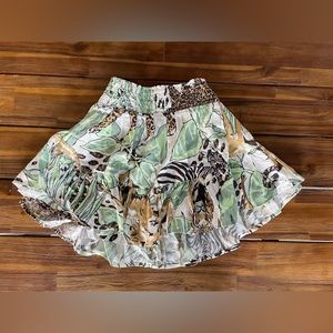 NWOT- Aerie Safari Jungle Mini Skirt Size M